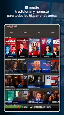 Americano Media android App screenshot 1