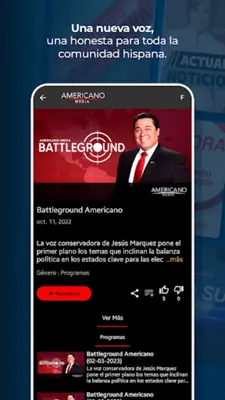 Americano Media android App screenshot 4