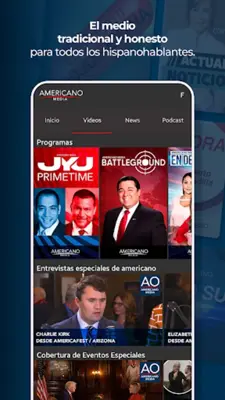 Americano Media android App screenshot 5